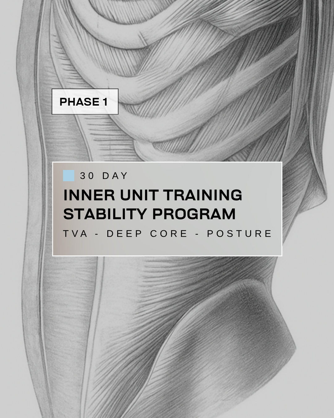 Inner Unit Training 30 Day Stability Program