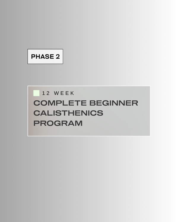 Complete Beginner Calisthenics Program | INNER UNIT
