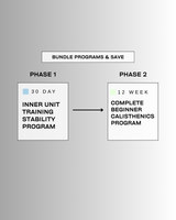 PROGRAM BUNDLE Phase 1: Stability → Phase 2: Beginner Calisthenics